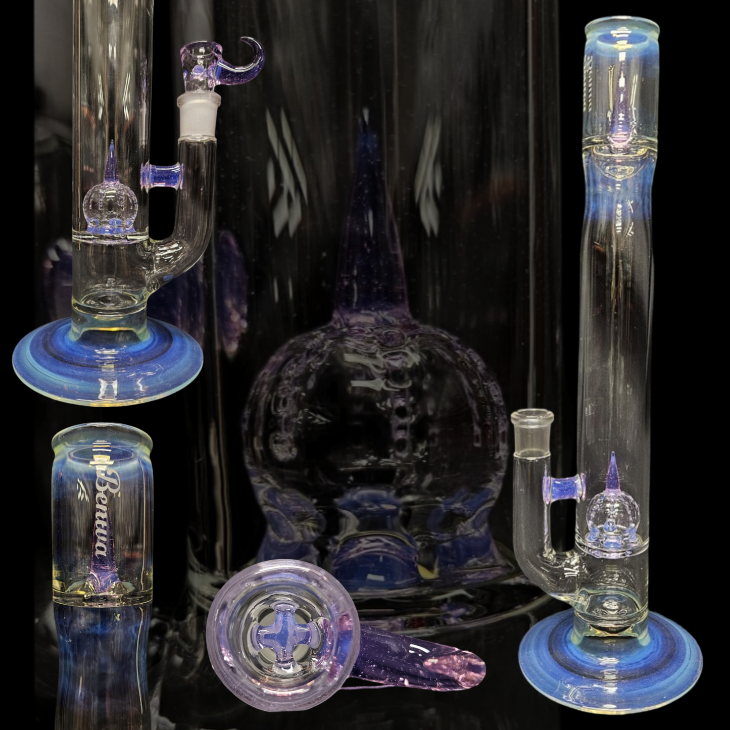 Transparent Amethysts Imperial with splash guard