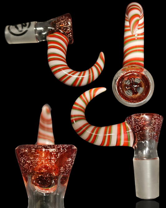 18mm Candy cane horn