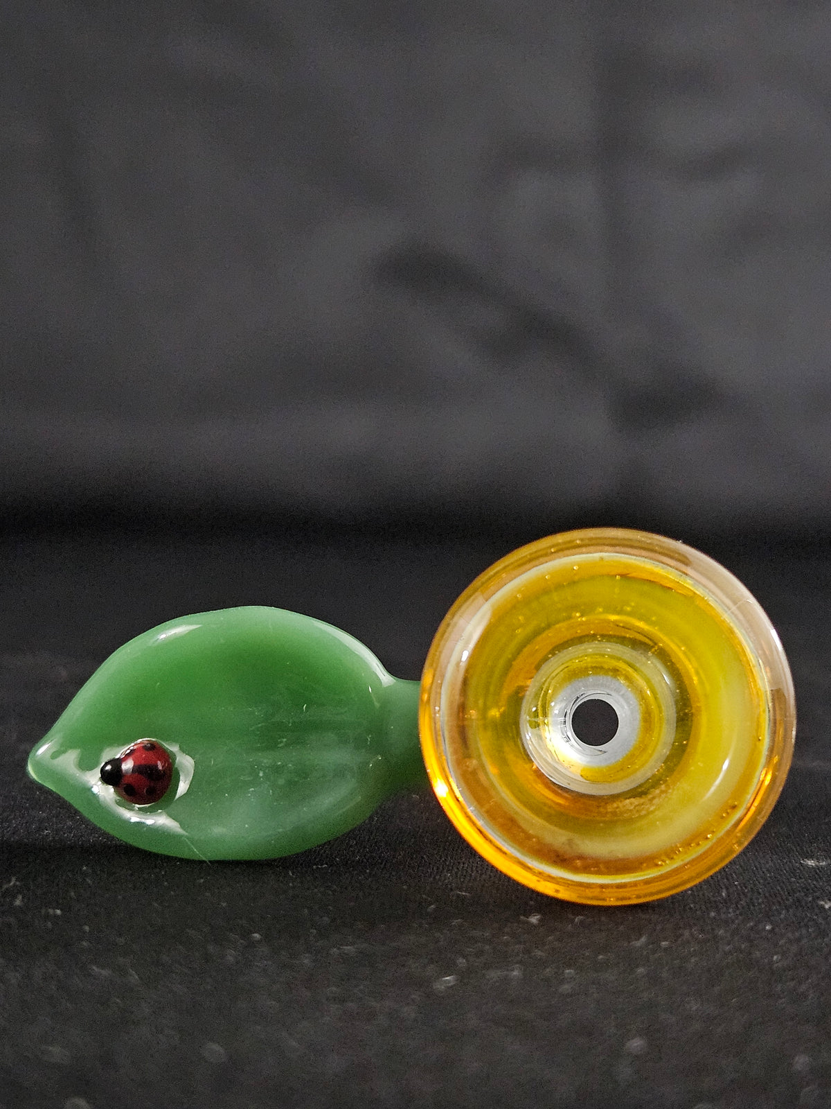 14mm 1 hole Lady Bug