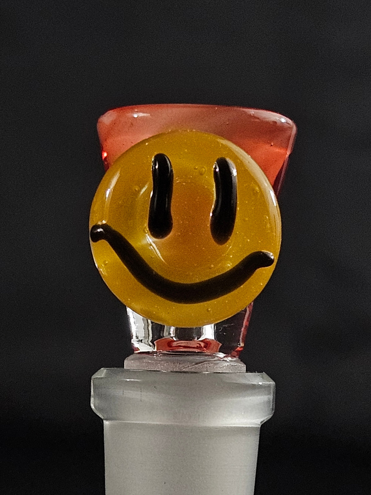14mm 1 hole Happy face