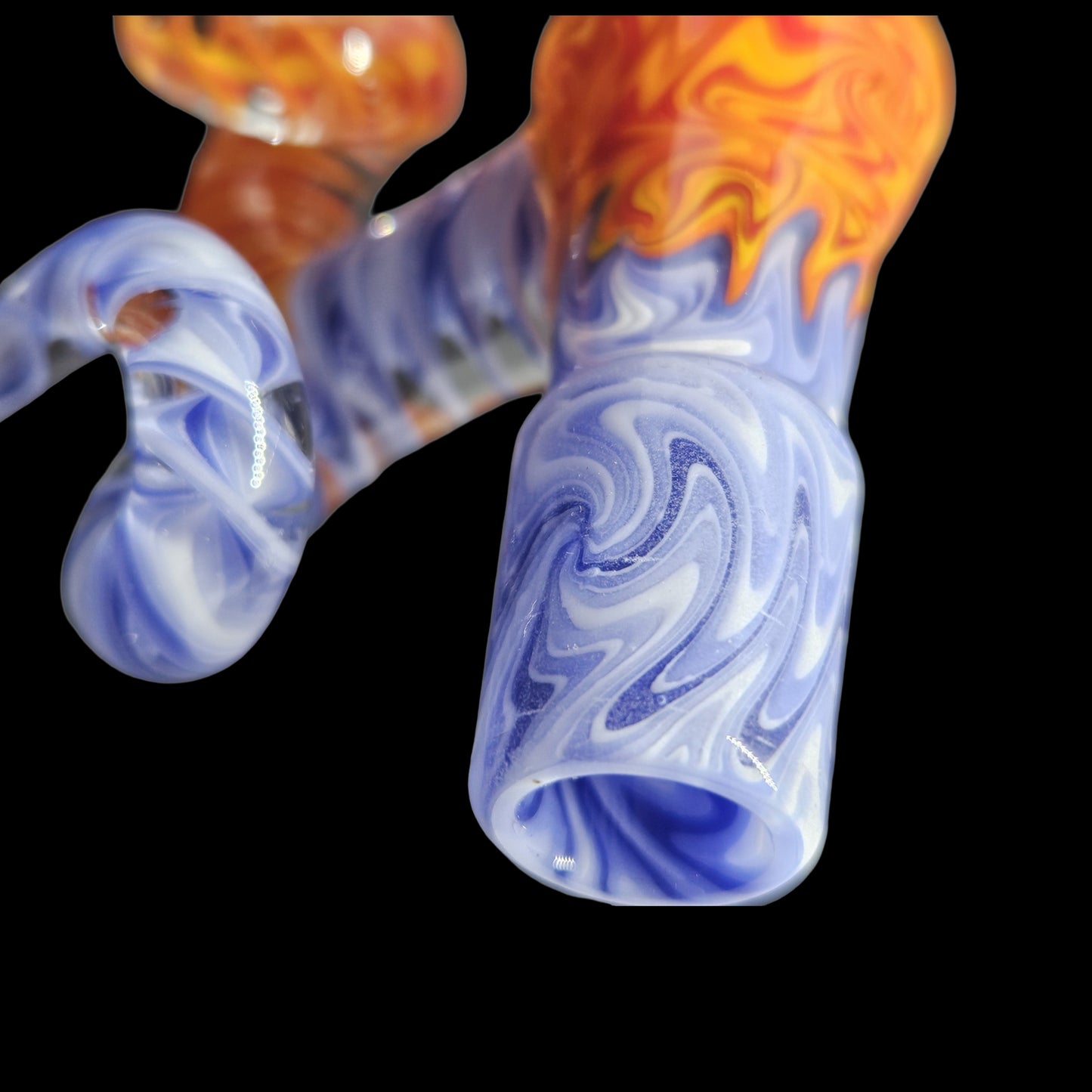 Fully worked fire and ice