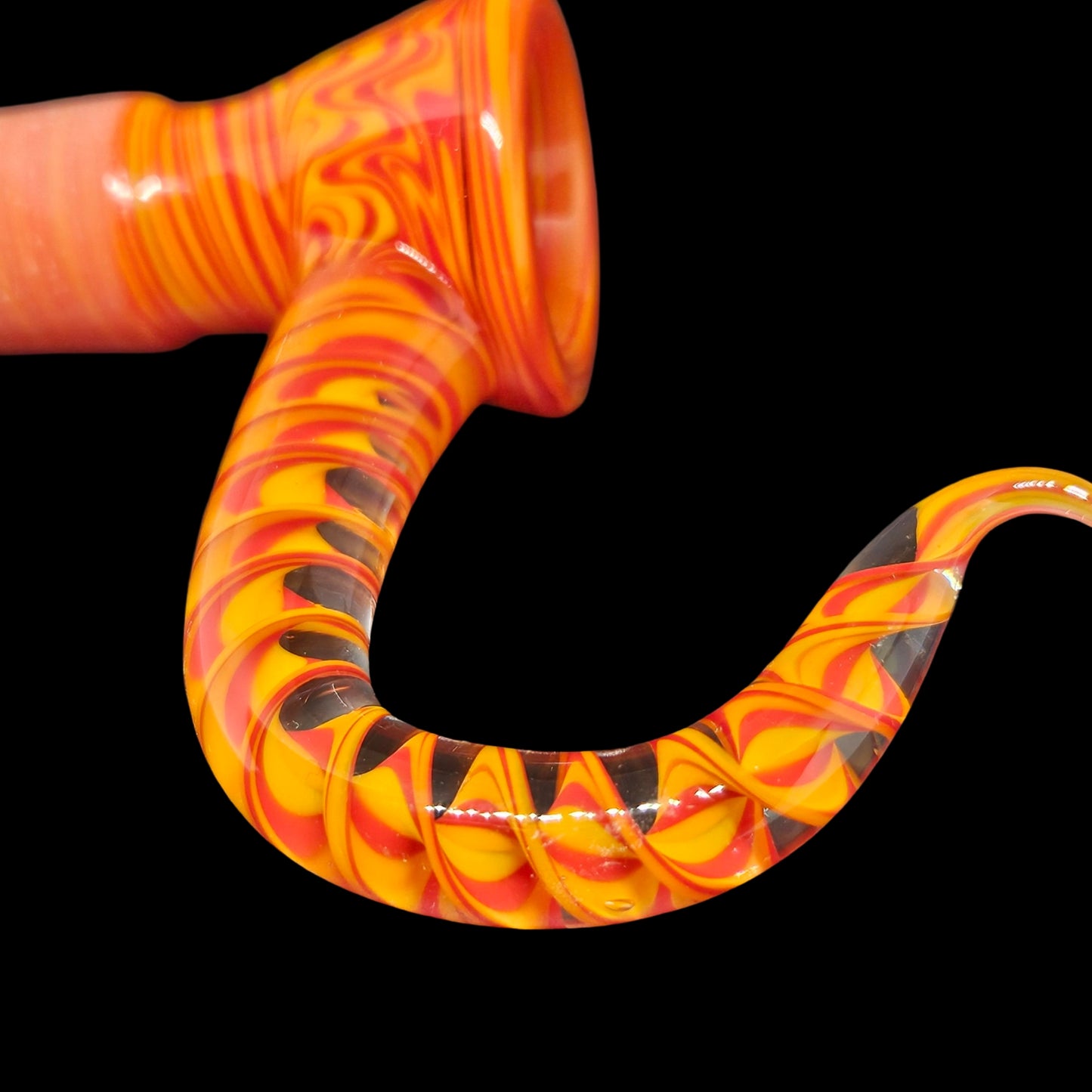 Fully worked fire colorway