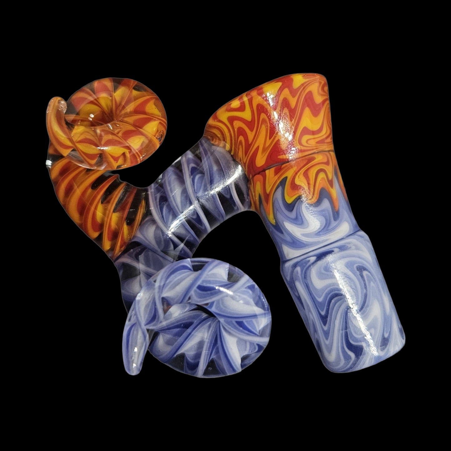 Fully worked fire and ice