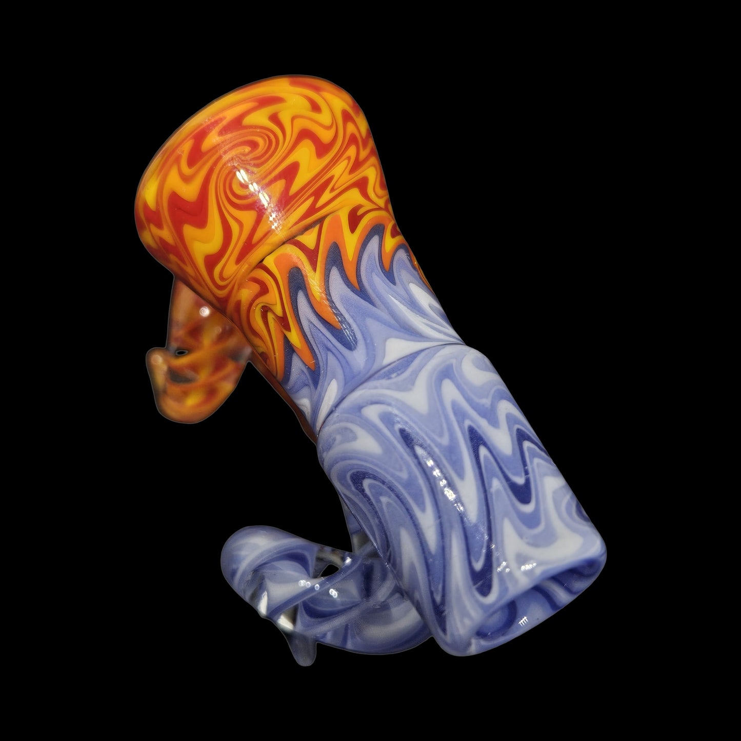 Fully worked fire and ice