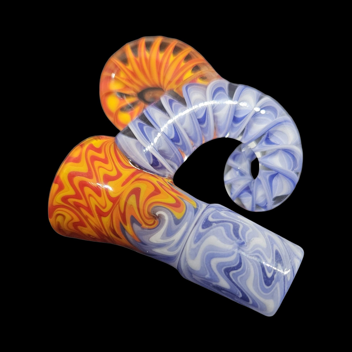 Fully worked fire and ice