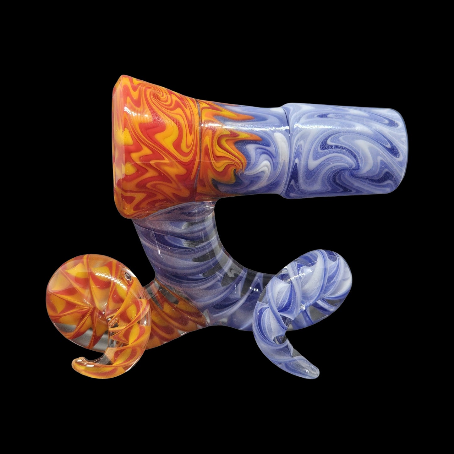 Fully worked fire and ice