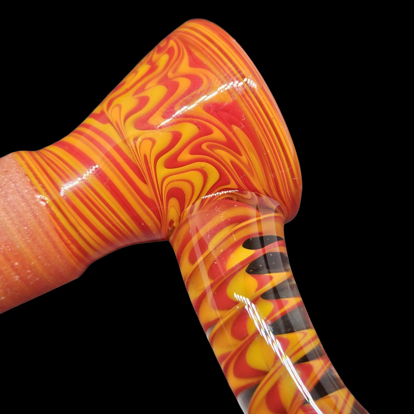 Fully worked fire colorway