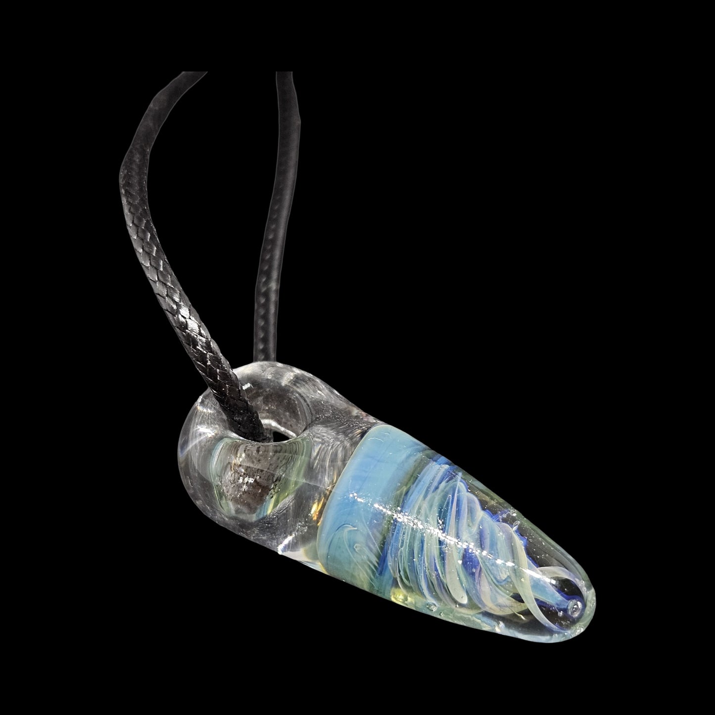 Blue Amber purple jelly fish