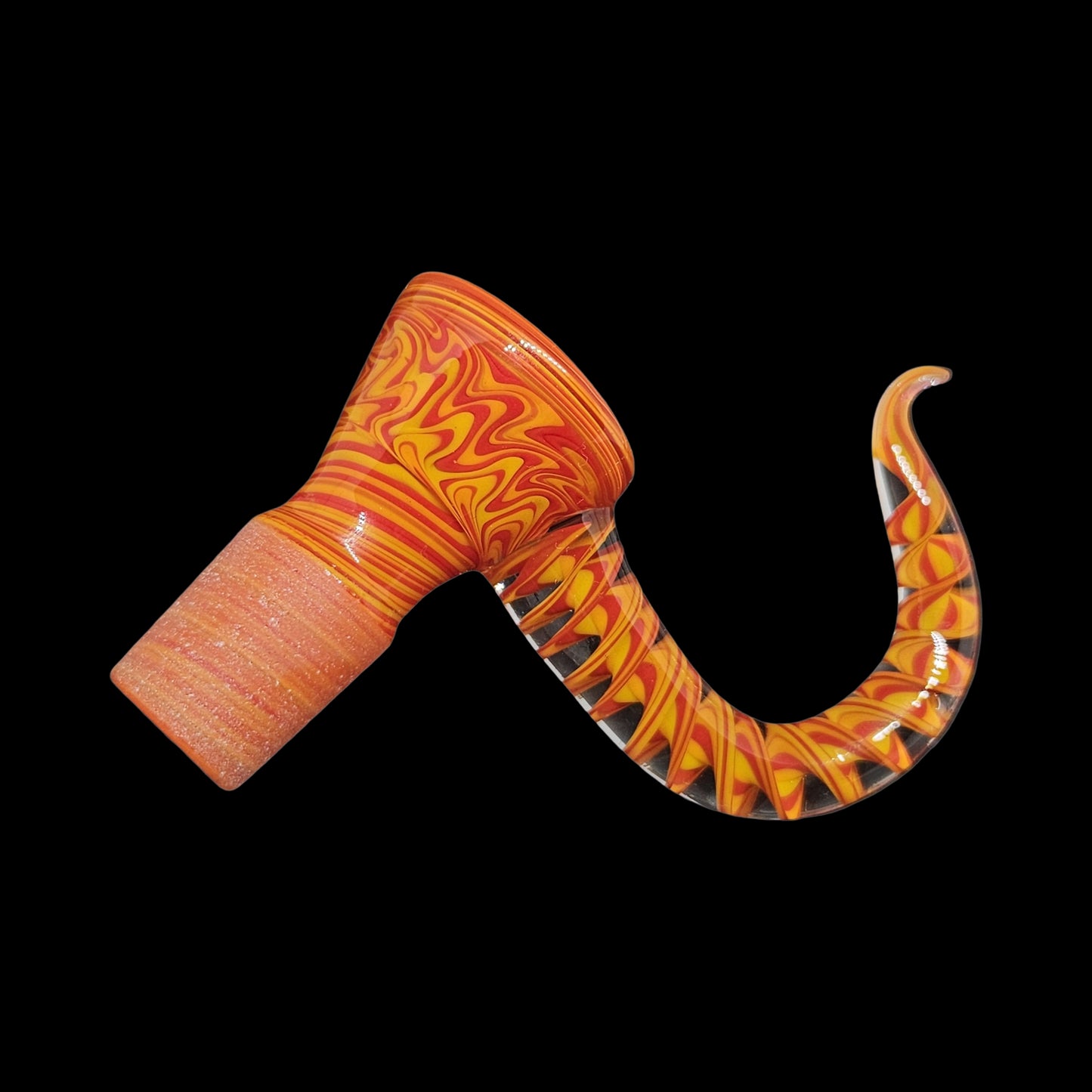 Fully worked fire colorway