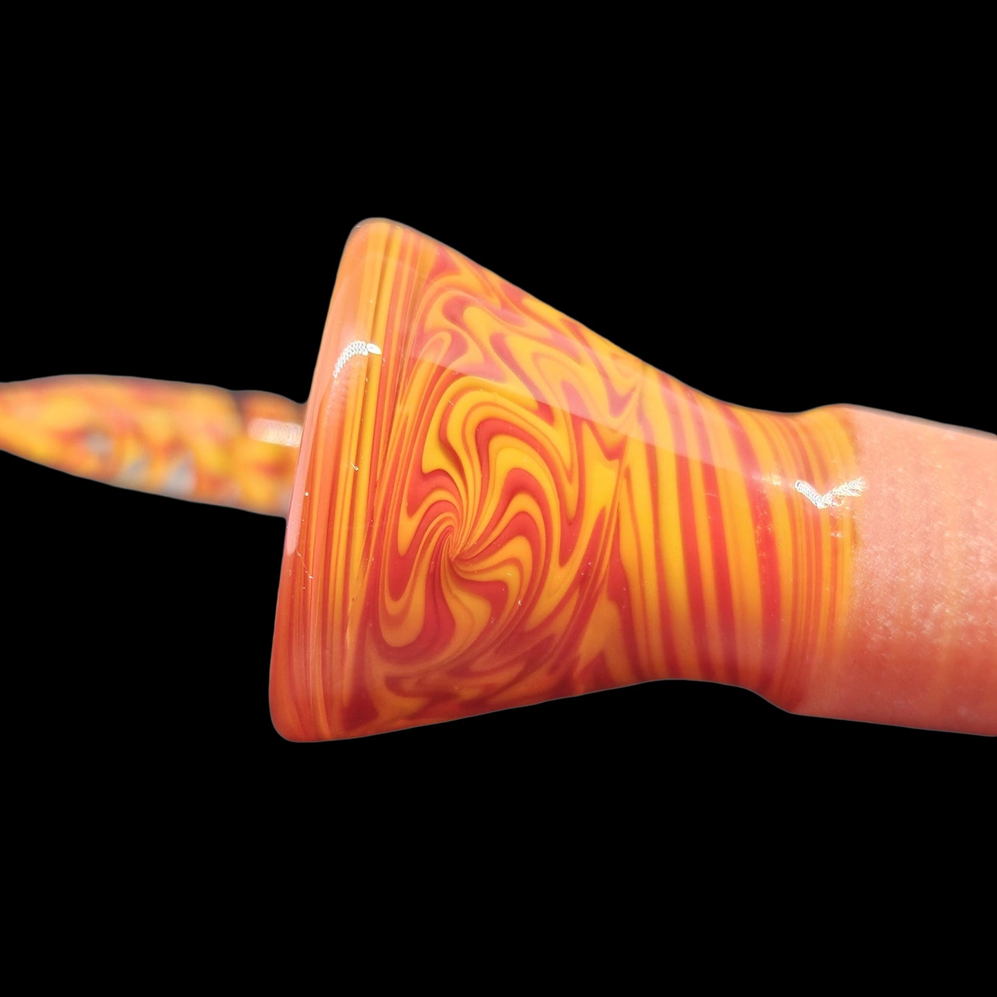 Fully worked fire colorway