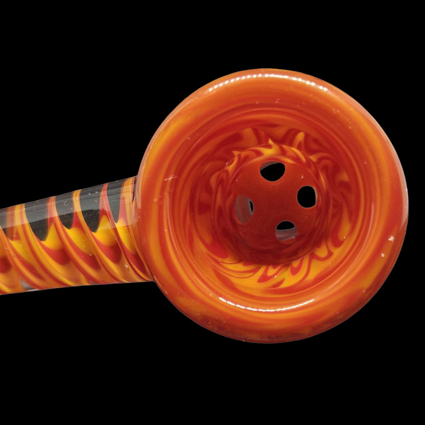 Fully worked fire colorway