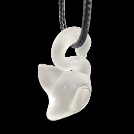 Sandblasted swan
